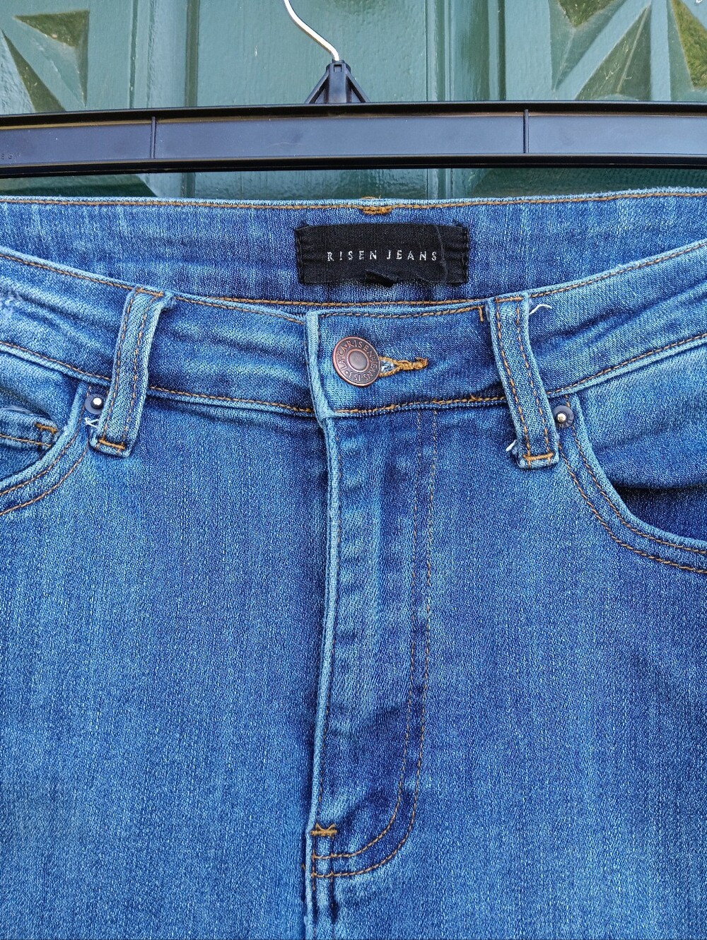 Risen Wide Leg Women’s Jeans - Blue - Picture 2 of 4